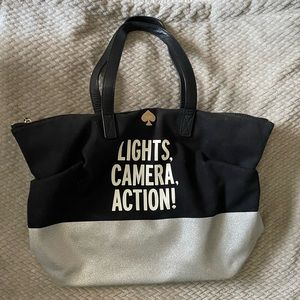 Kate spade “lights camera action”